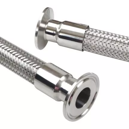 Manguera de metal trenzado con alambre de acero